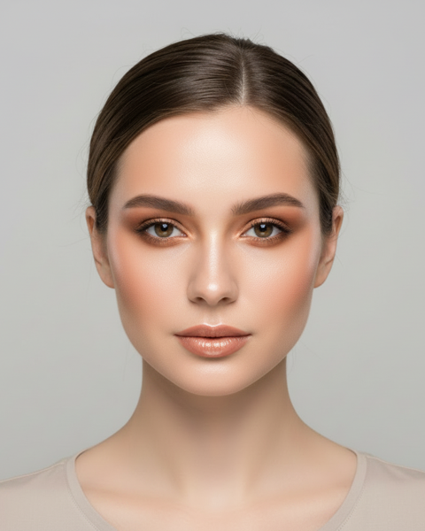 A look tried on a real face