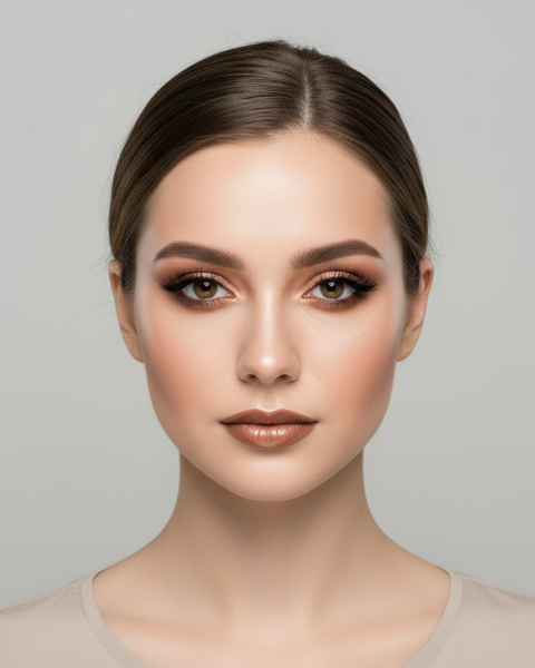 Bronze Glow look